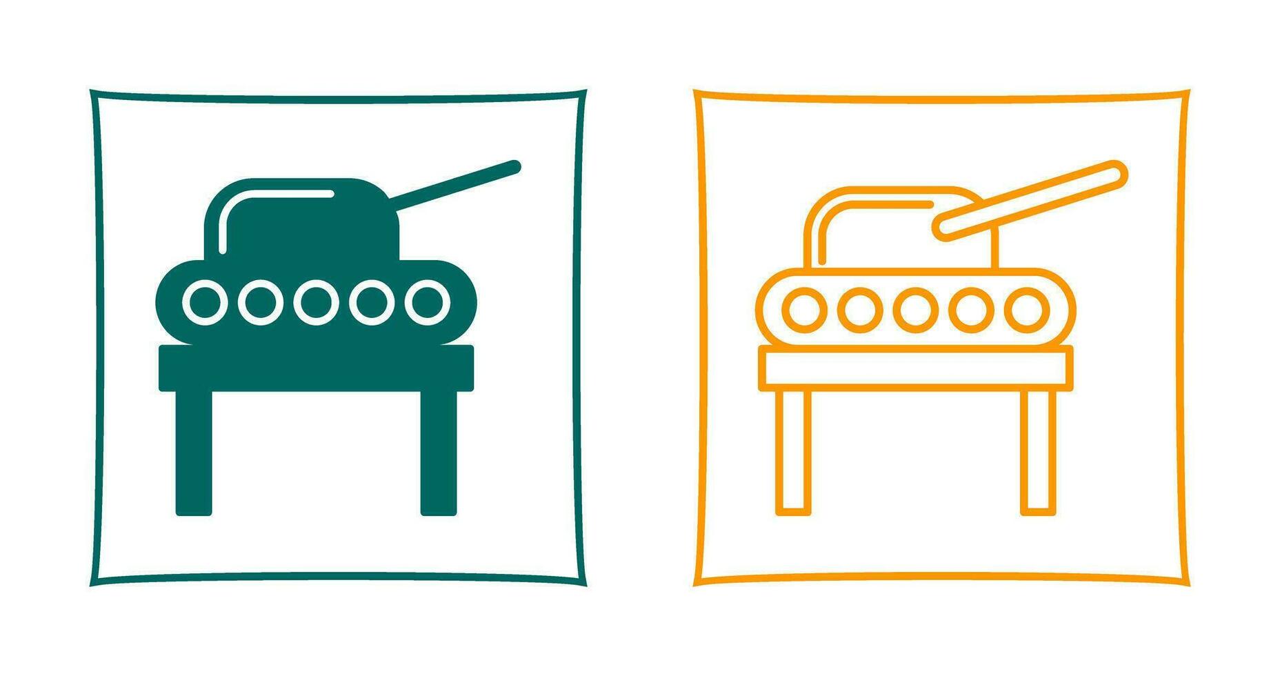 Tank Exhibit Vector Icon