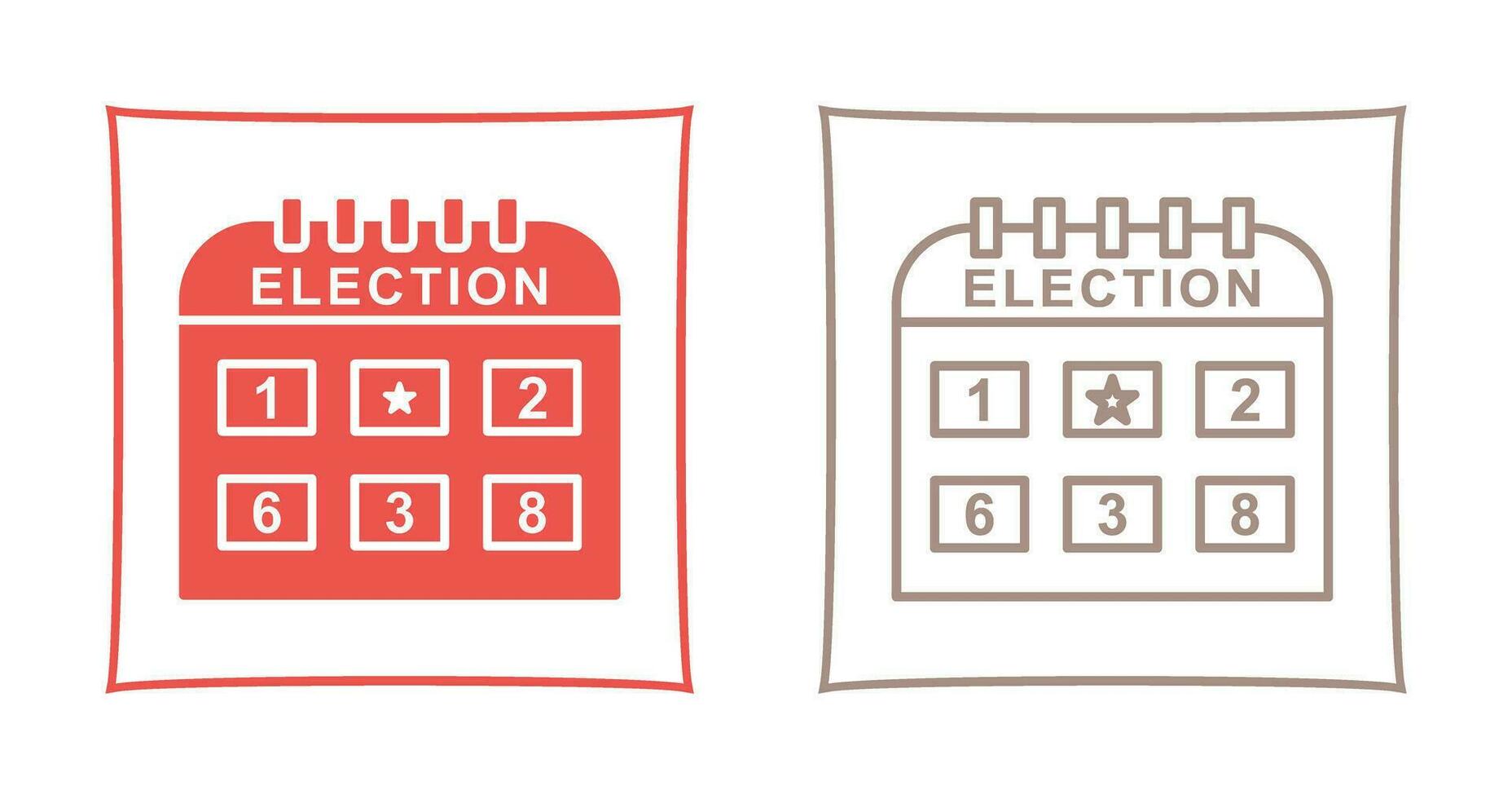 Election Day Vector Icon