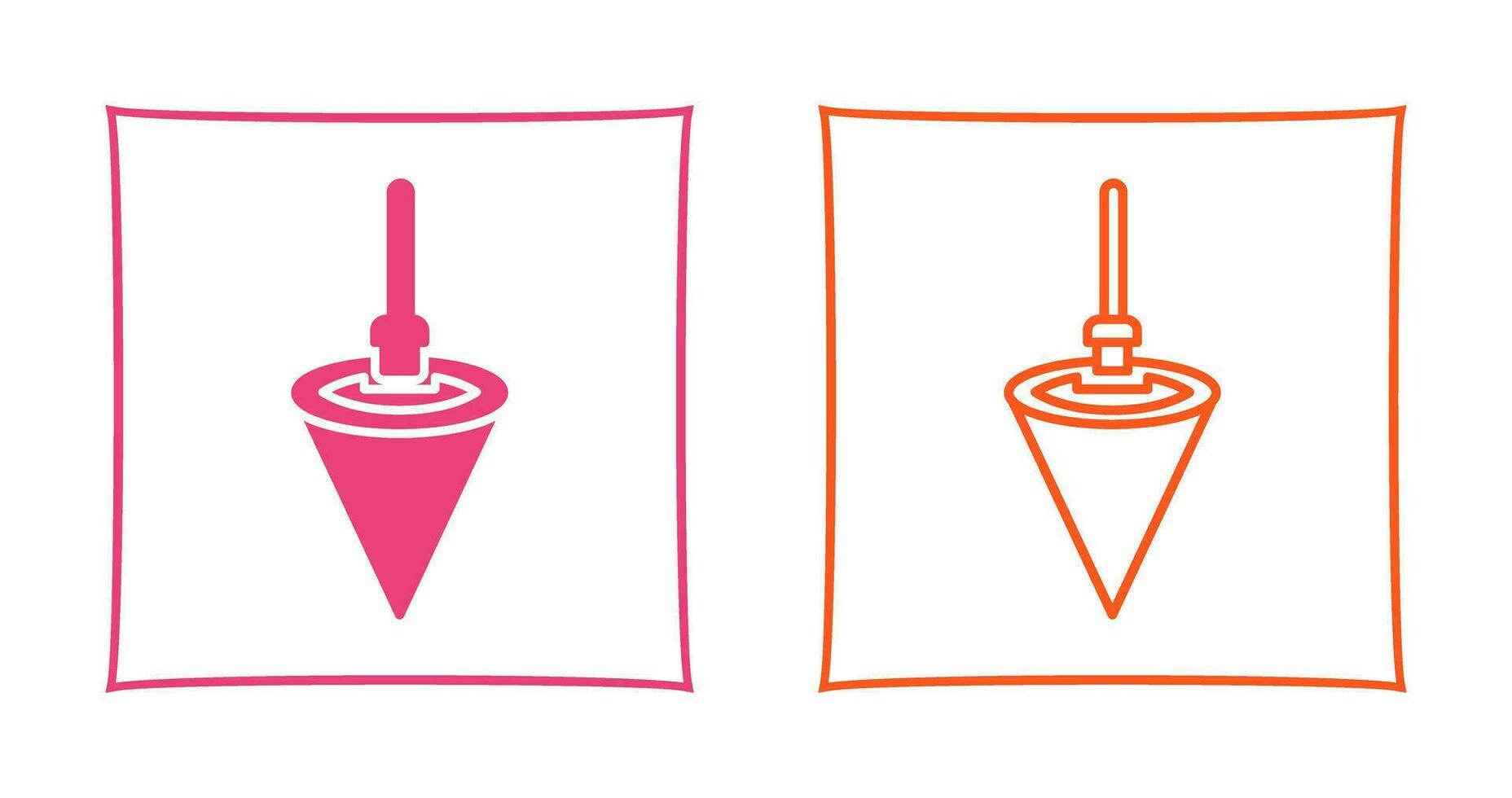 Plumb Bob Vector Icon