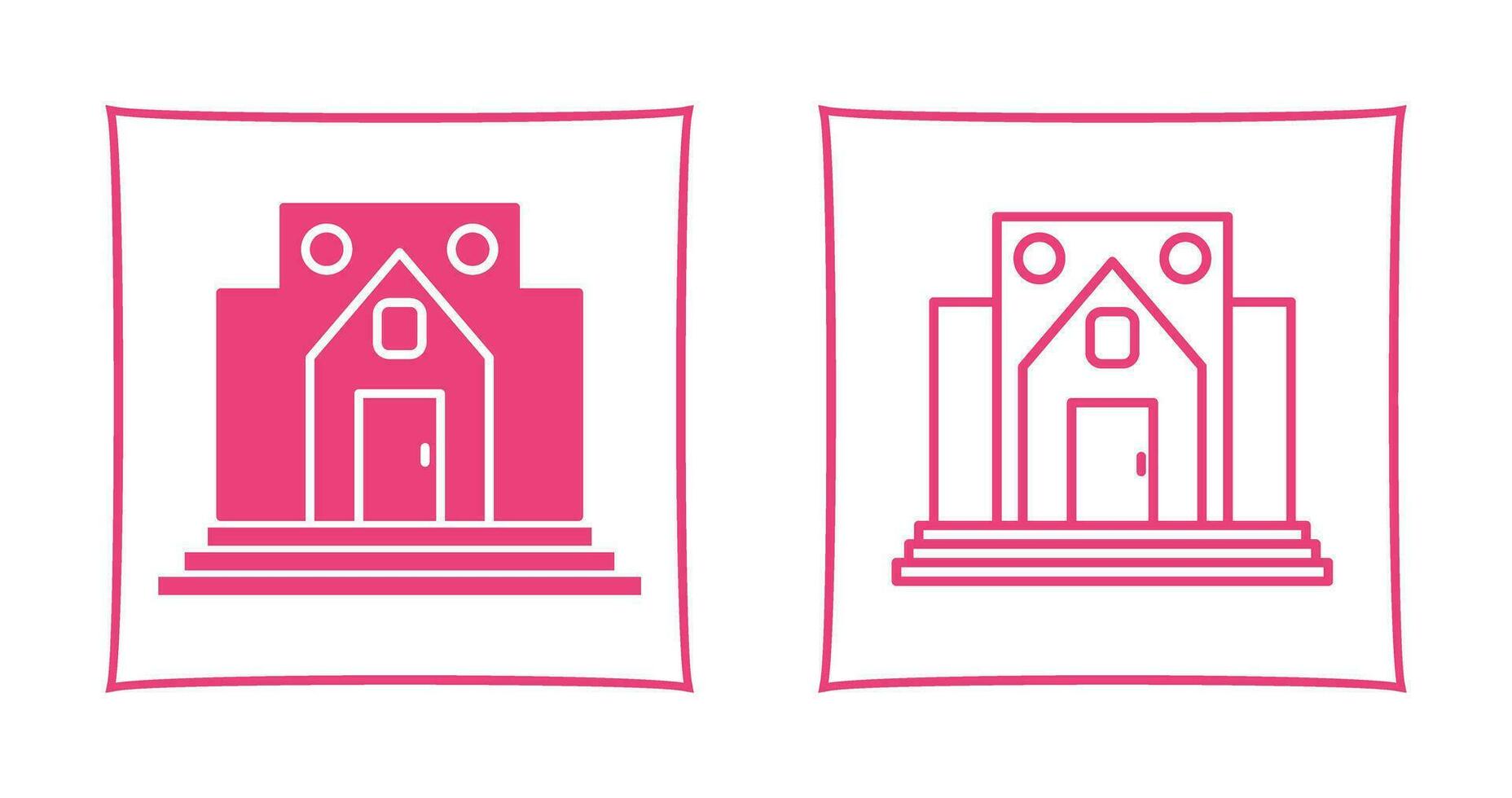Museum Building Vector Icon