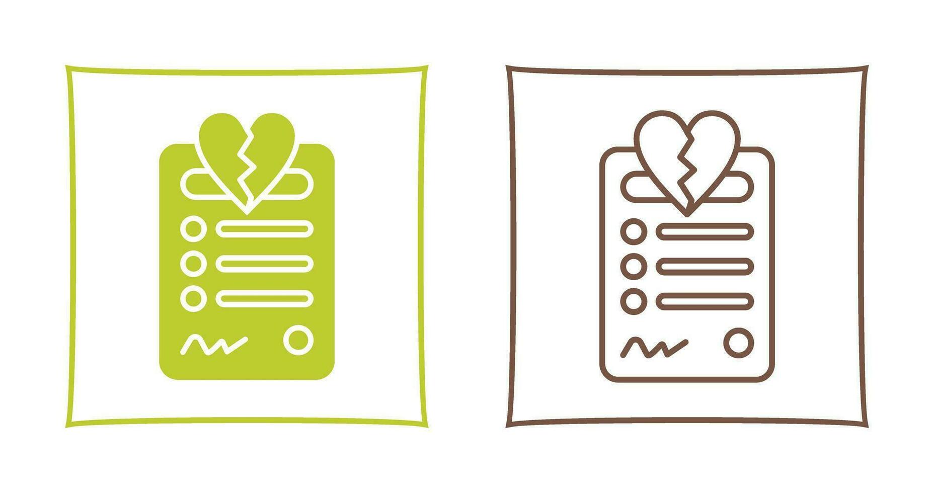 Divorce Vector Icon