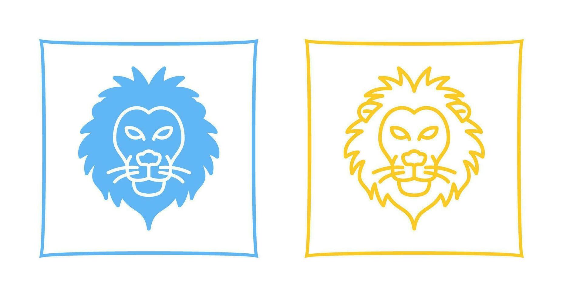 Lion Vector Icon