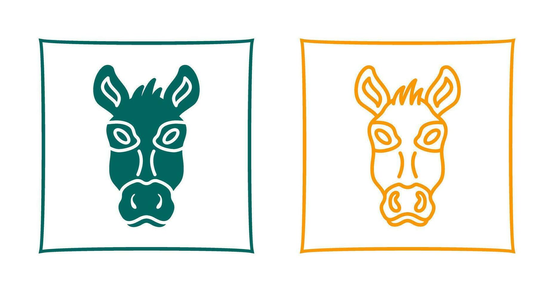 Donkey Vector Icon