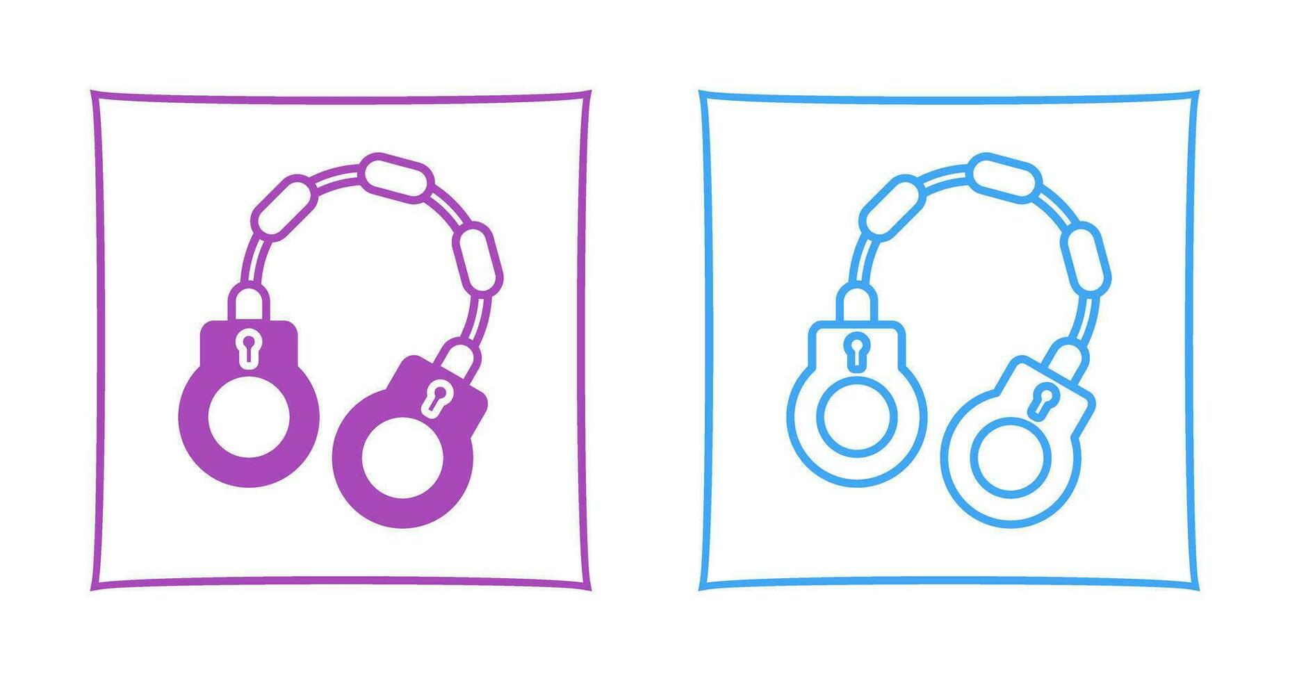 Handcuff Vector Icon