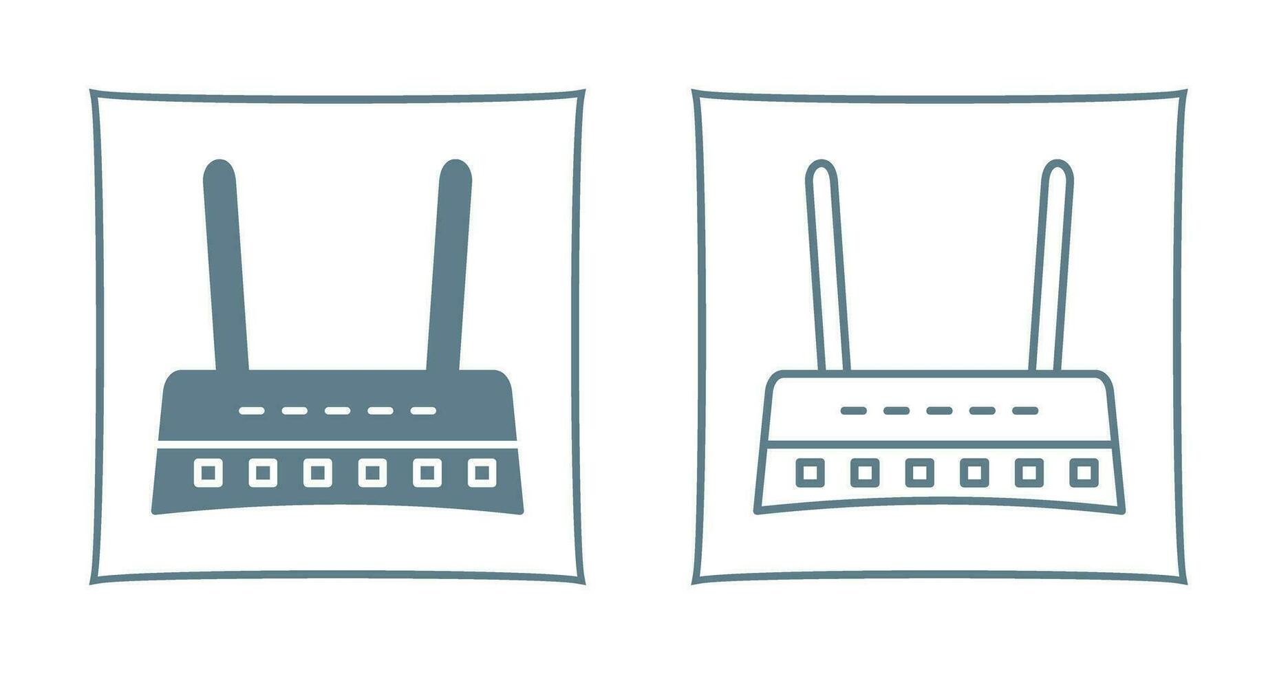 Router Vector Icon