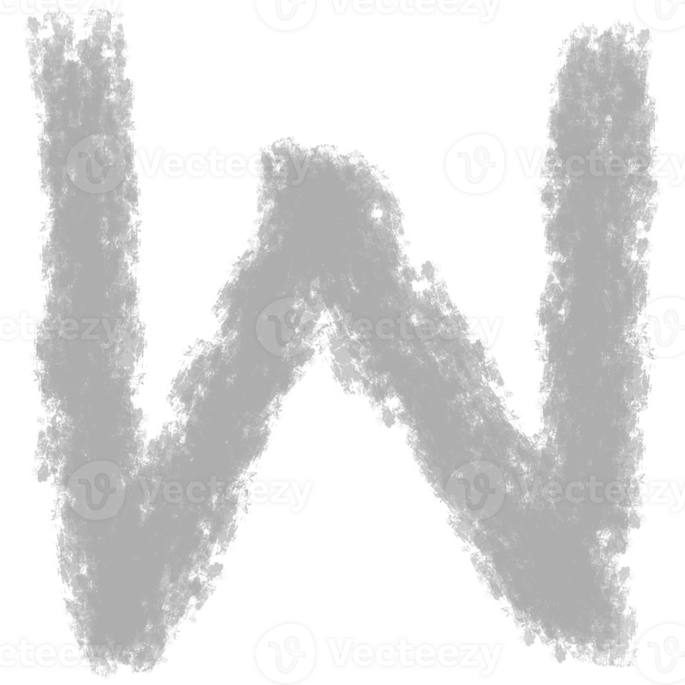 English characters draw words png