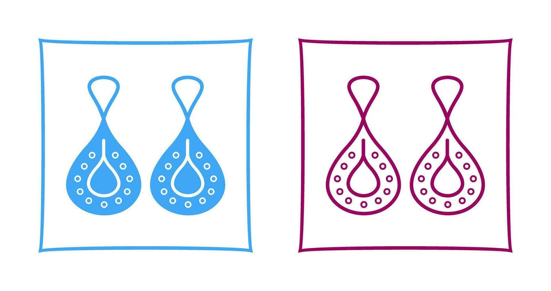 Earring Vector Icon