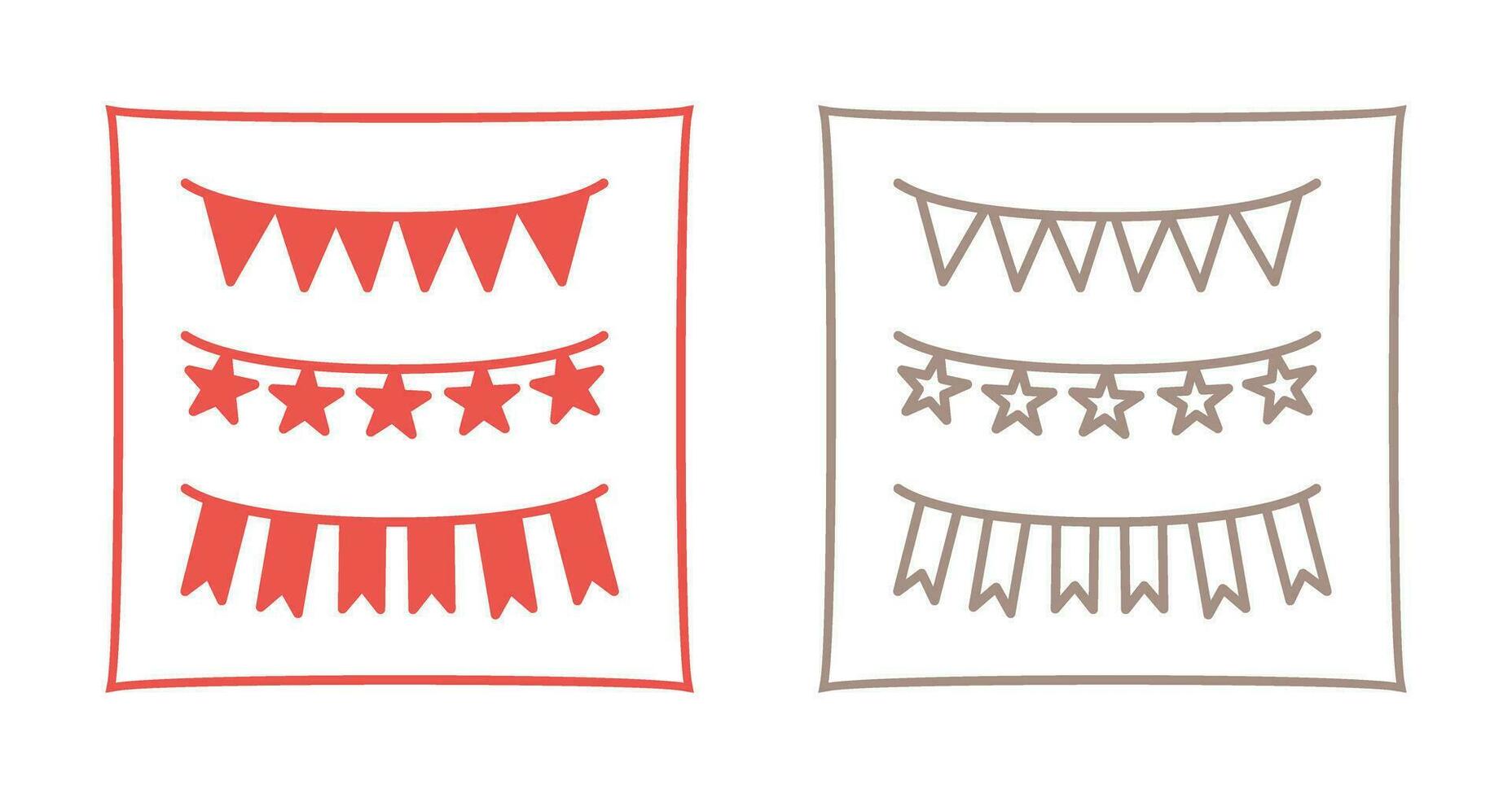 Garlands Vector Icon