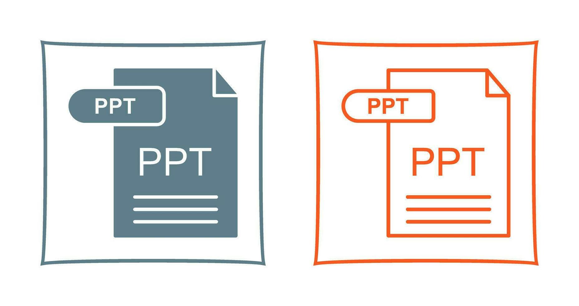 PPT Vector Icon