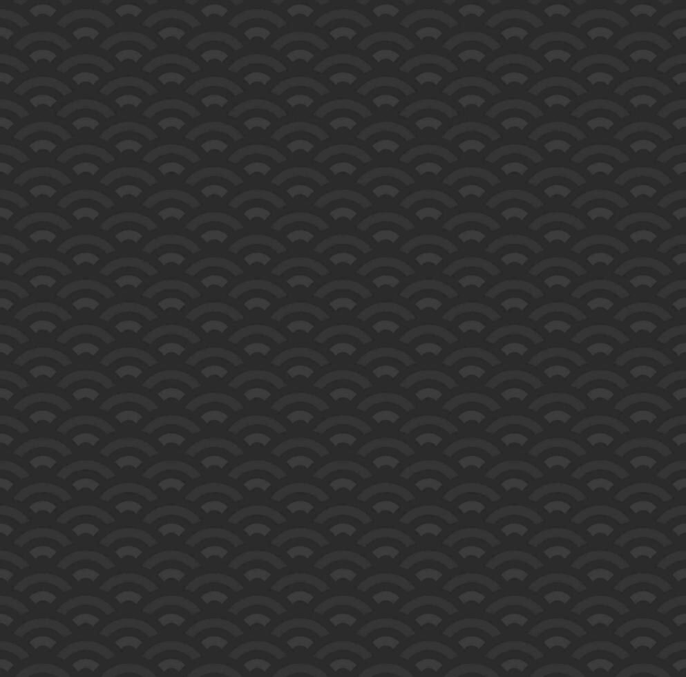 Dark Asian curve background. Seamless wallpaper for your design and decoration vector