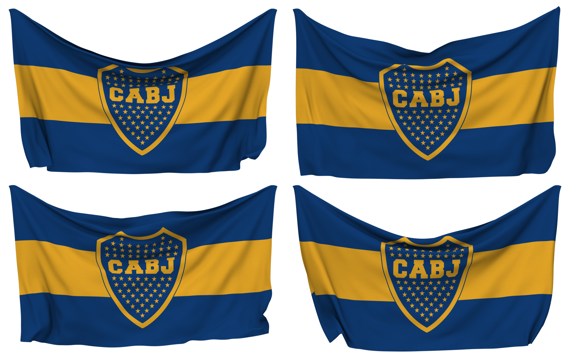 Nuevo Gema - Bandera 120x194cm Producto Oficial Club Atlético Boca Juniors