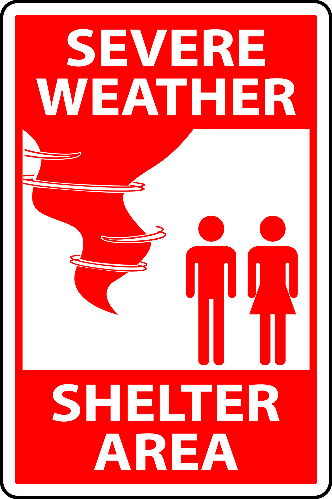 Severe Weather Sign severe-weather-sign