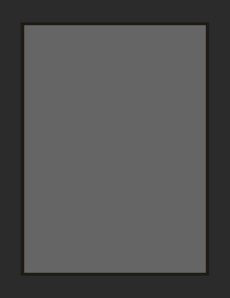 Flat illustration of a frame. vector