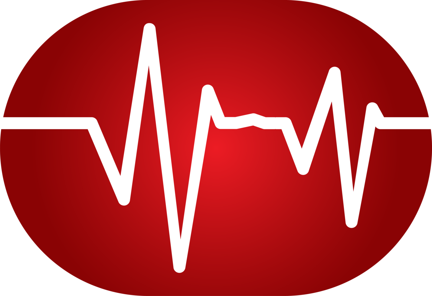 creativo médico icono diseño. sangre soltar y legumbres Velocidad icono diseño. el médico rojo icono con rojo superficie y corazón Velocidad ilustración. png