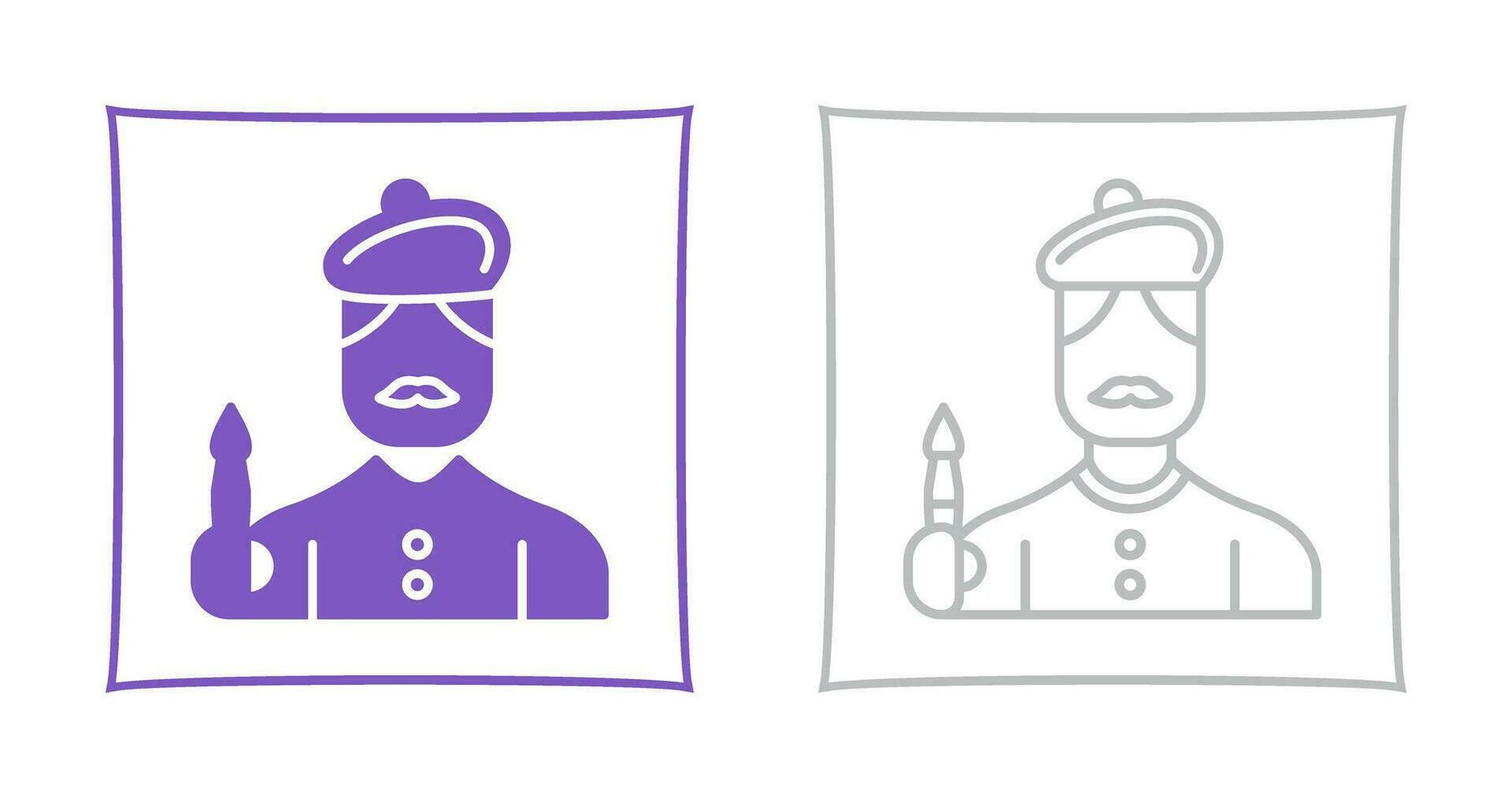Artist Vector Icon