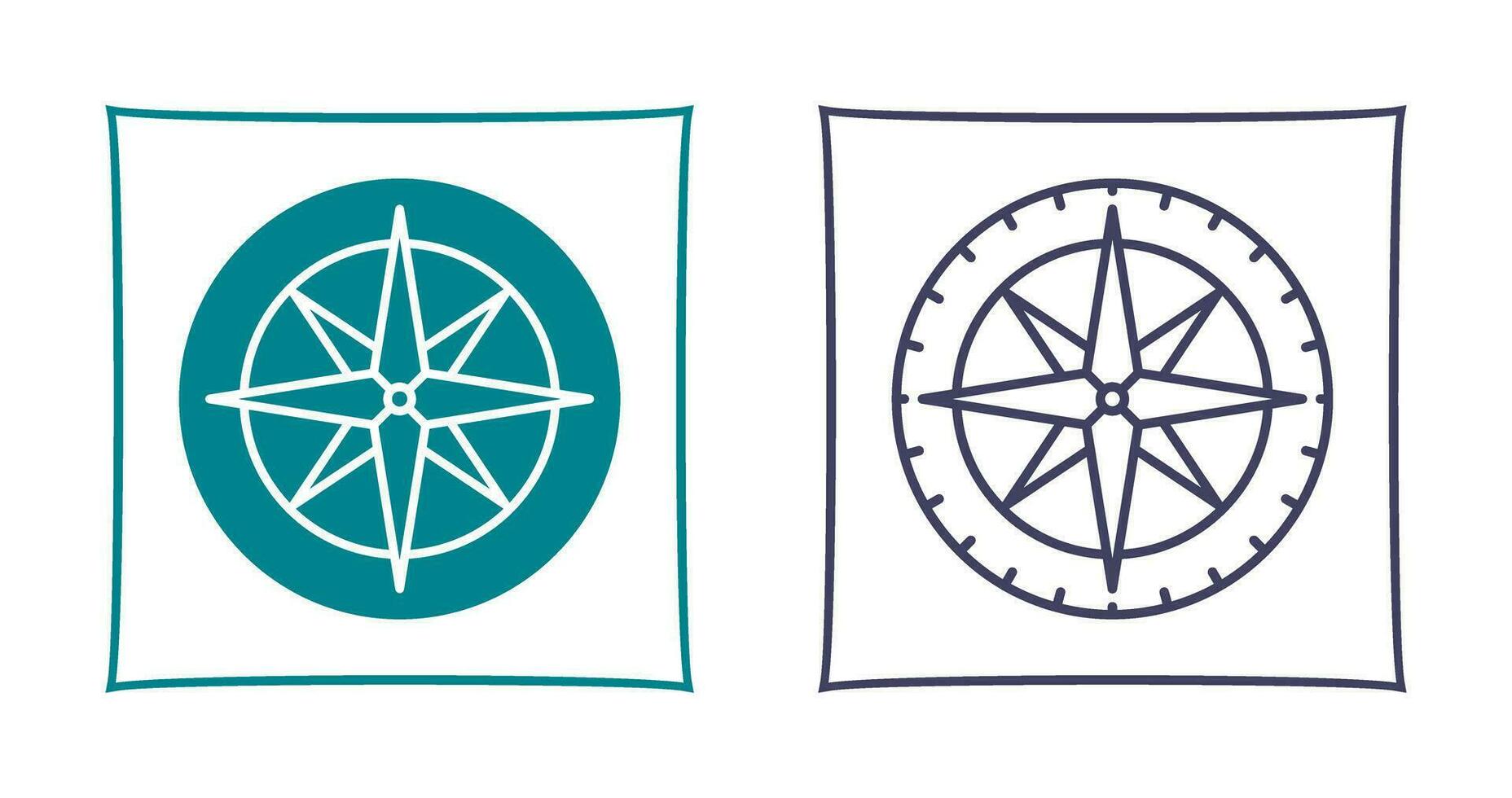 Compass Vector Icon
