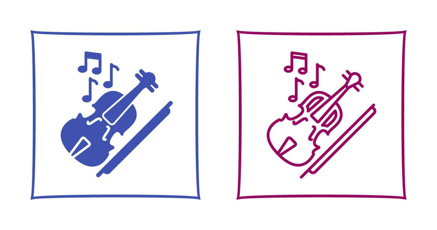 Violin Vector Icon