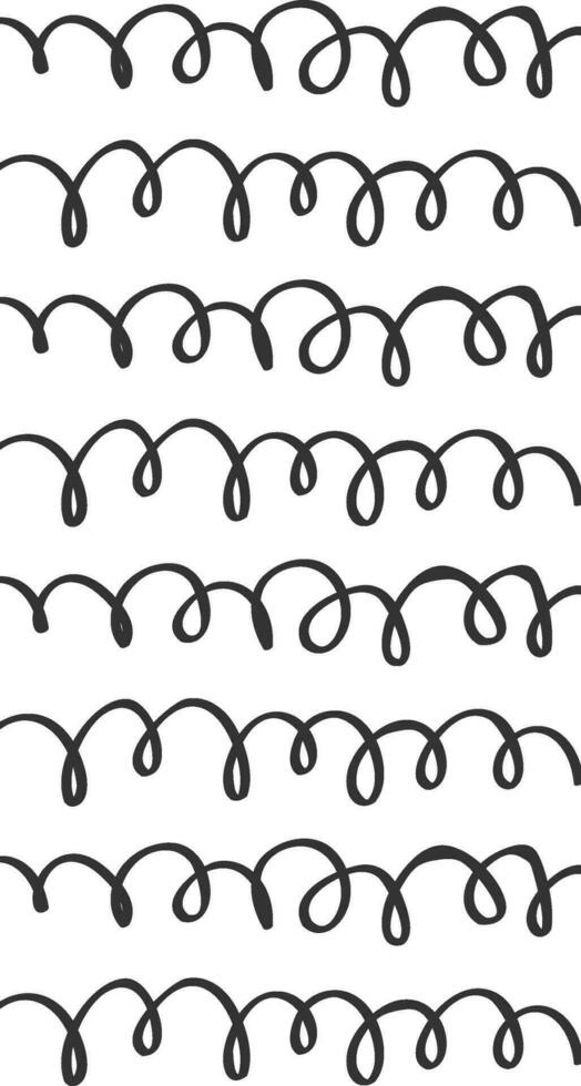 Hand drawn abstract pattern. vector
