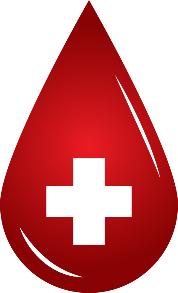 sangue far cadere icona design. il medico rosso icona con sangue far cadere, pulse icona, e cuore icona illustrazione. medico impostato con rosso colore. png