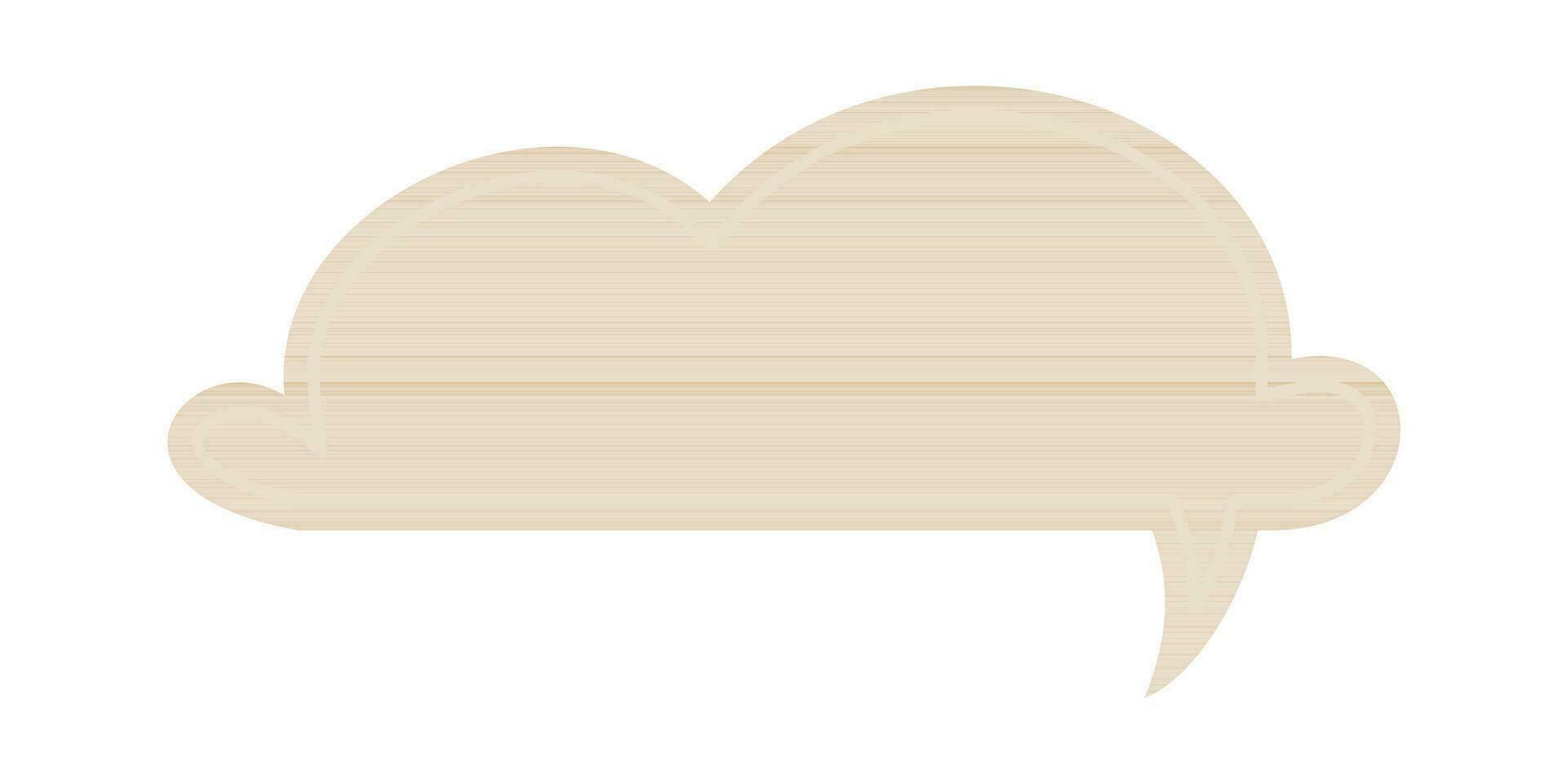 linda burbuja hablar. dibujado a mano habla burbuja. hablar charla hablar mensaje. vacío blanco comentario. vector ilustración diseño