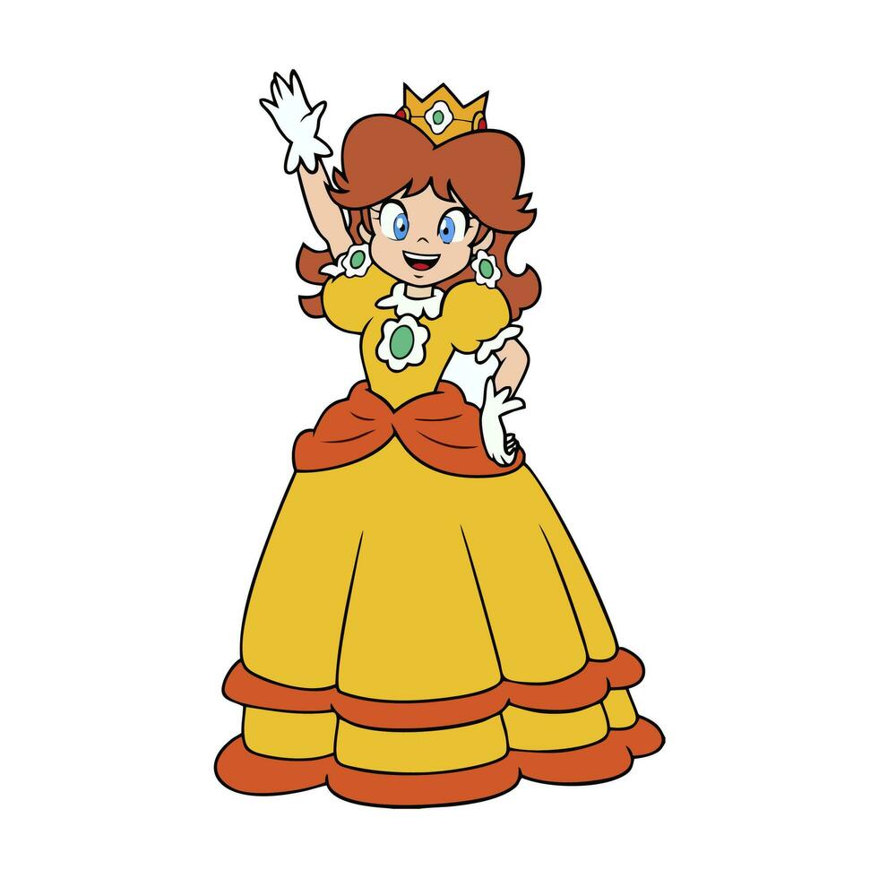 ilustración de caracteres en súper mario en vector dibujos animados Moda