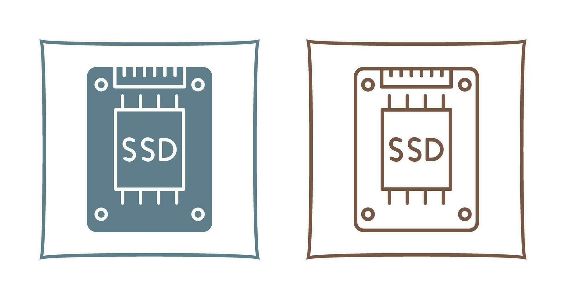 Ssd Vector Icon