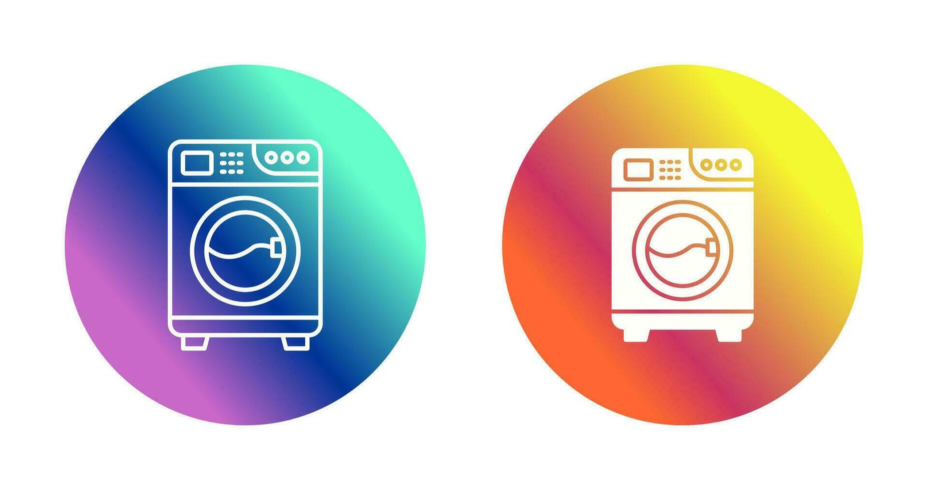 Washing Machine Vector Icon