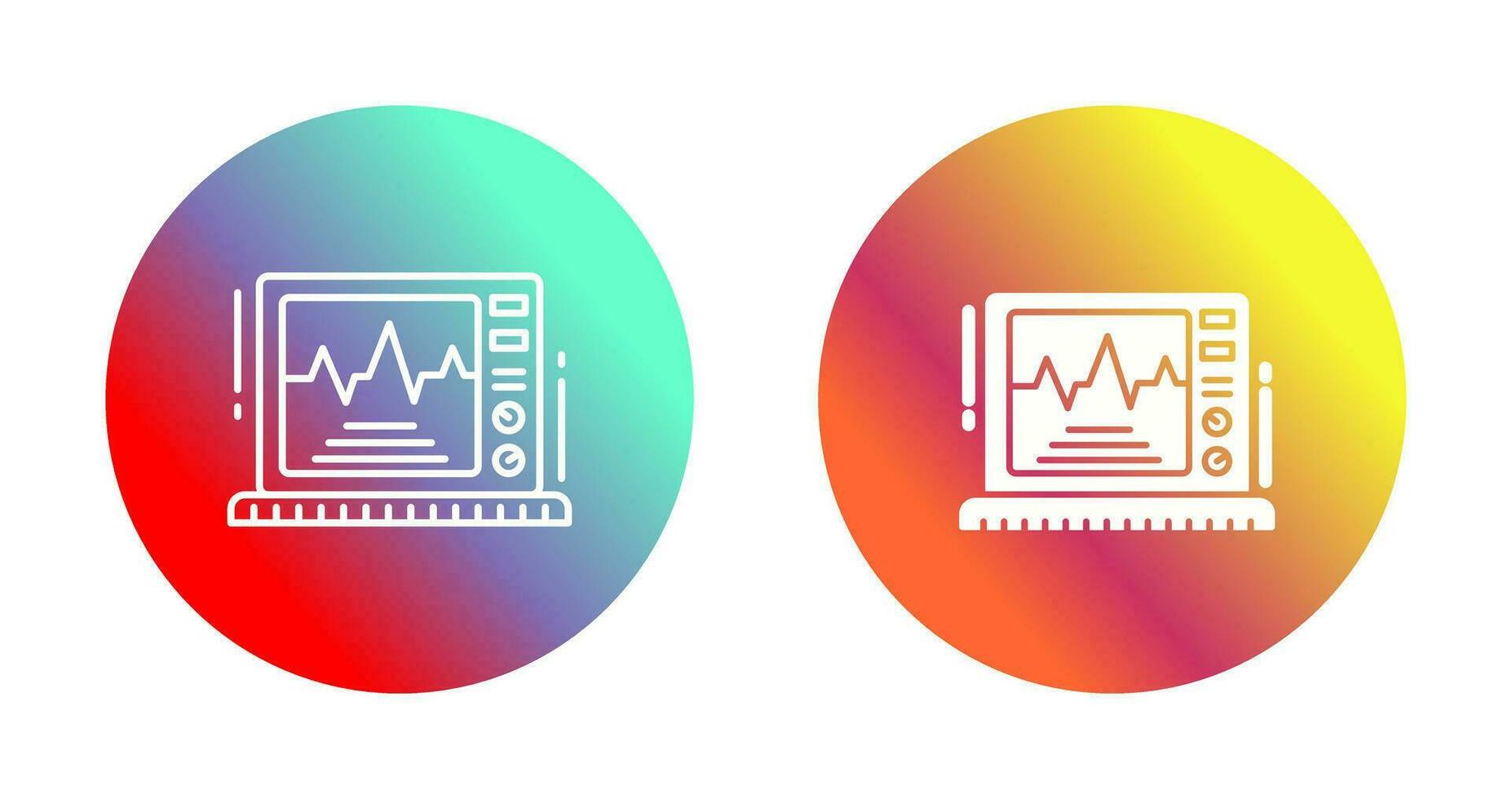 Ekg Monitor Vector Icon