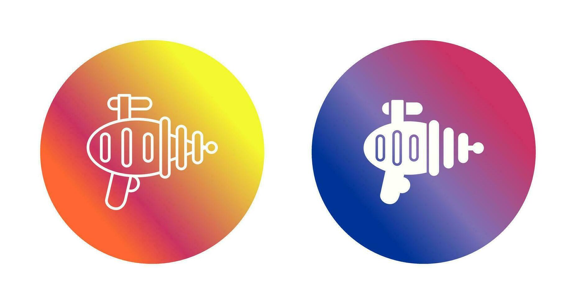 Laser Gun Vector Icon