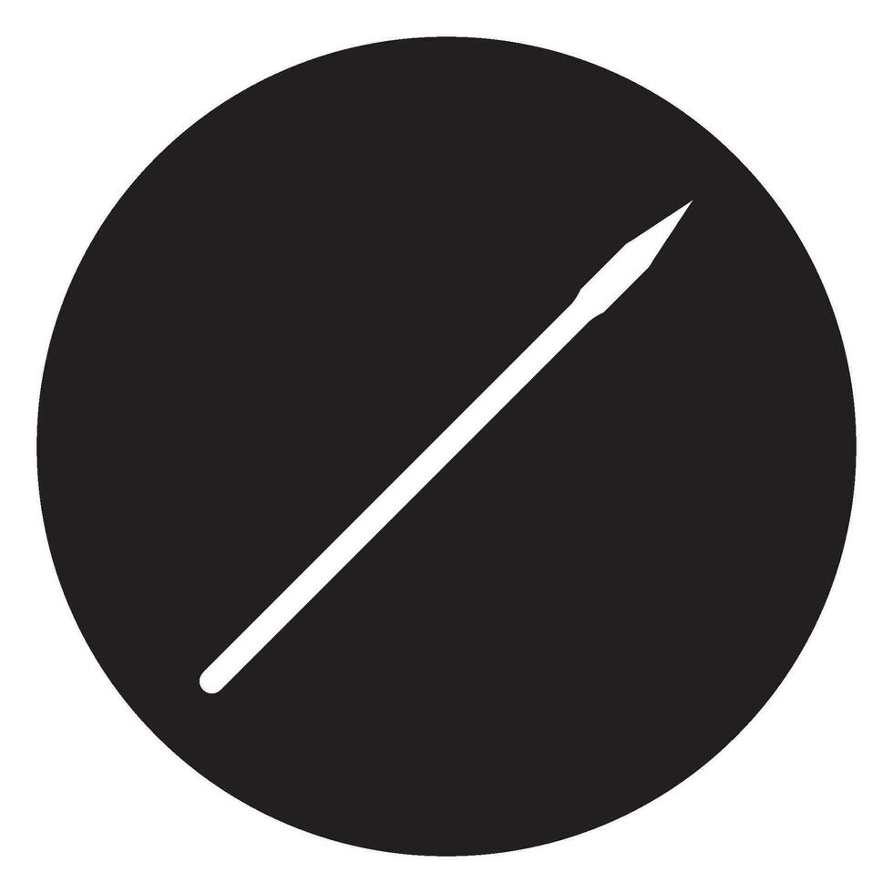 spear icon vector