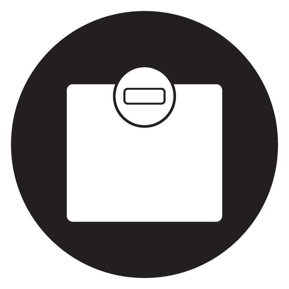 weighing icon vector