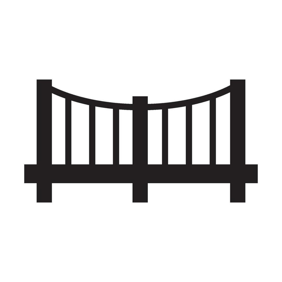 bridge icon vector