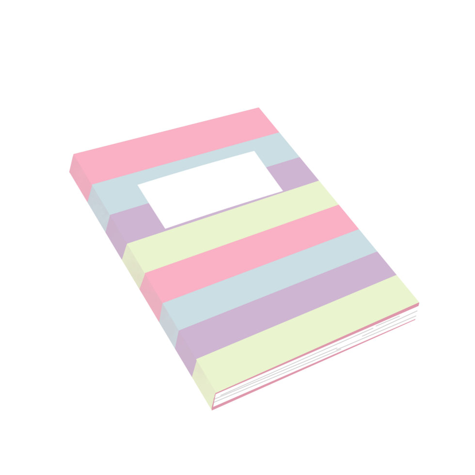 Simple cute notebook png