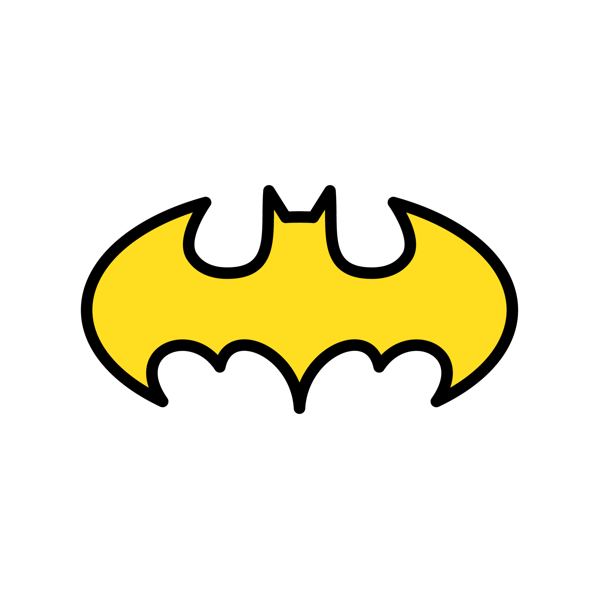 Batman Logo png. Batman Symbol Logo transparent png 24806418 PNG
