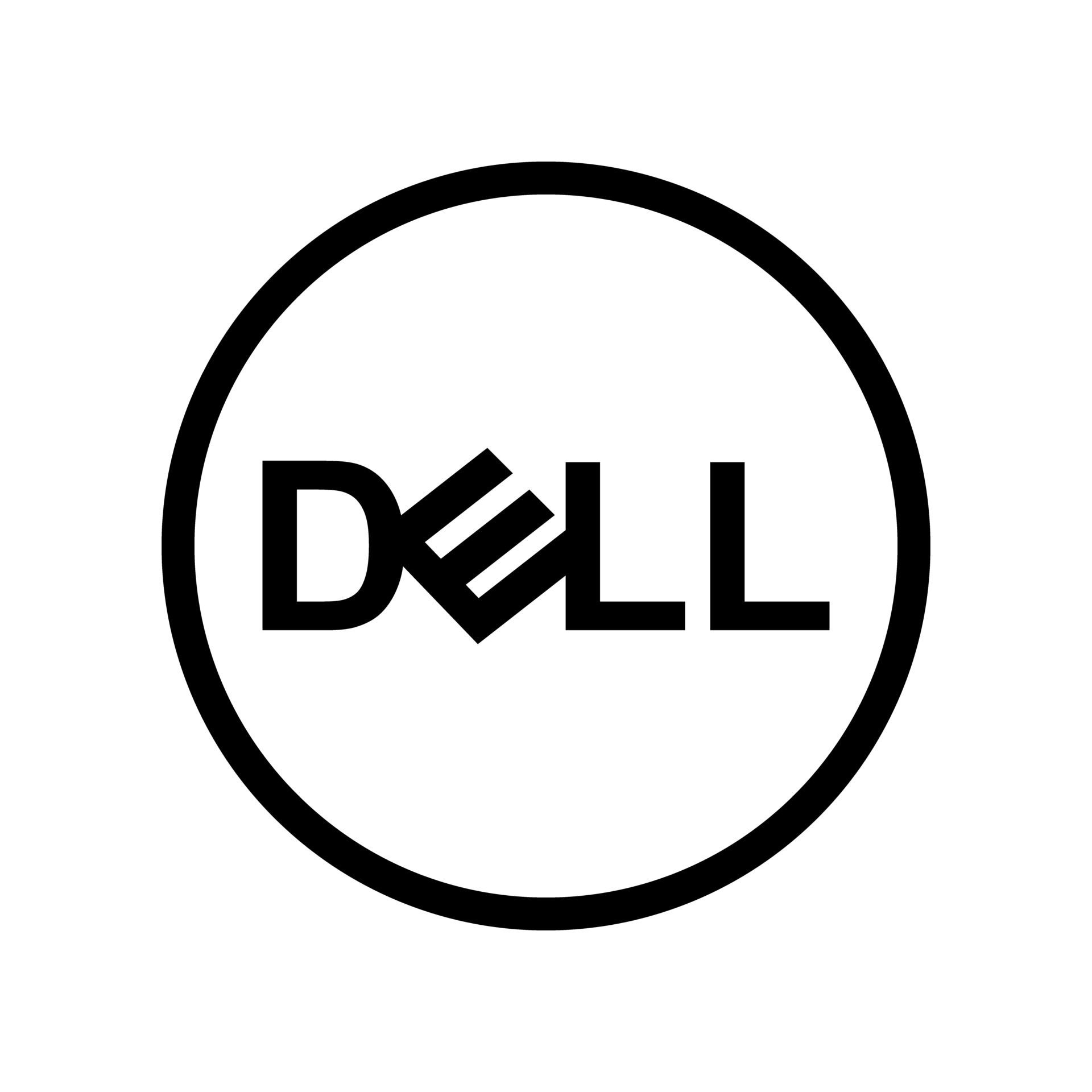 Dell logo transparent png 24806486 PNG