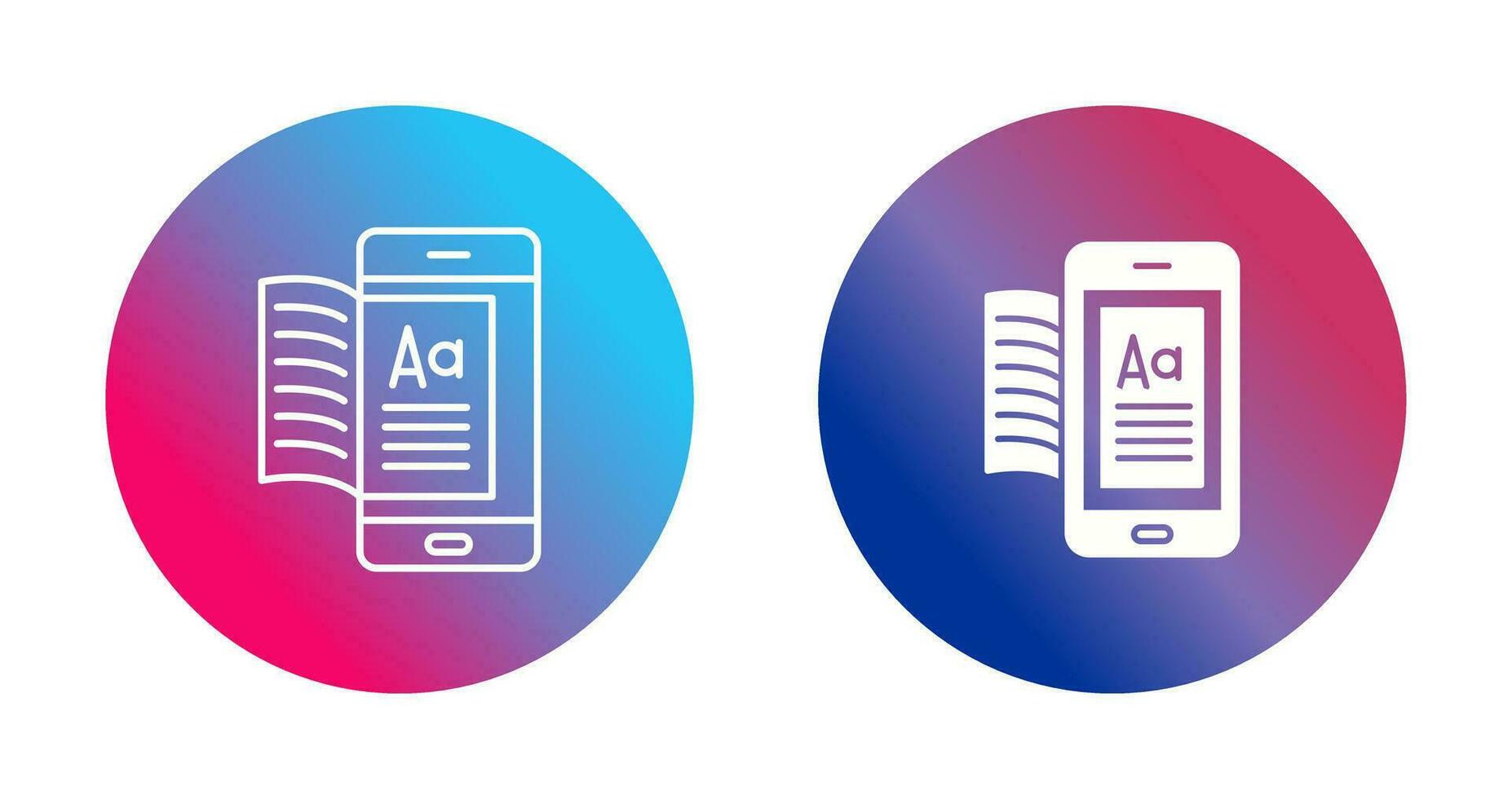 Ebook Vector Icon
