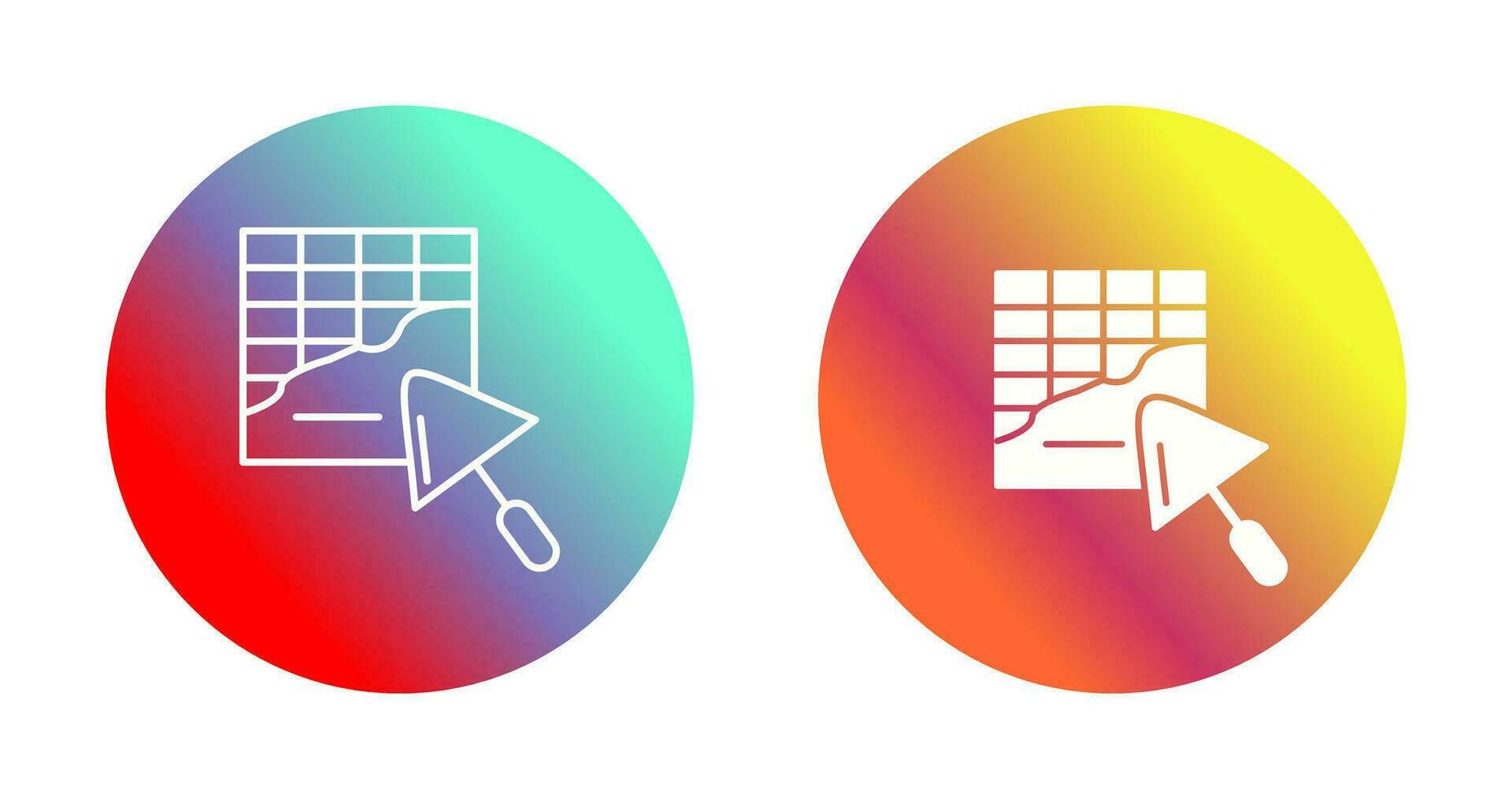 Plastering Vector Icon