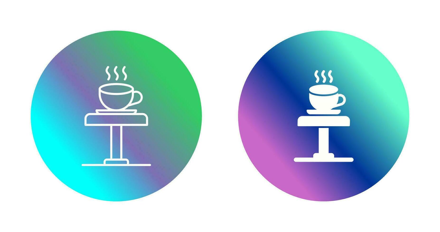 Coffee Table Vector Icon