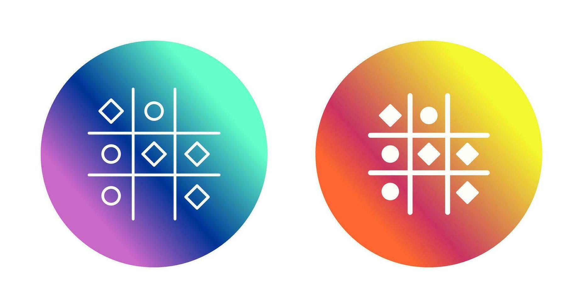 Tic Tac Toe Vector Icon