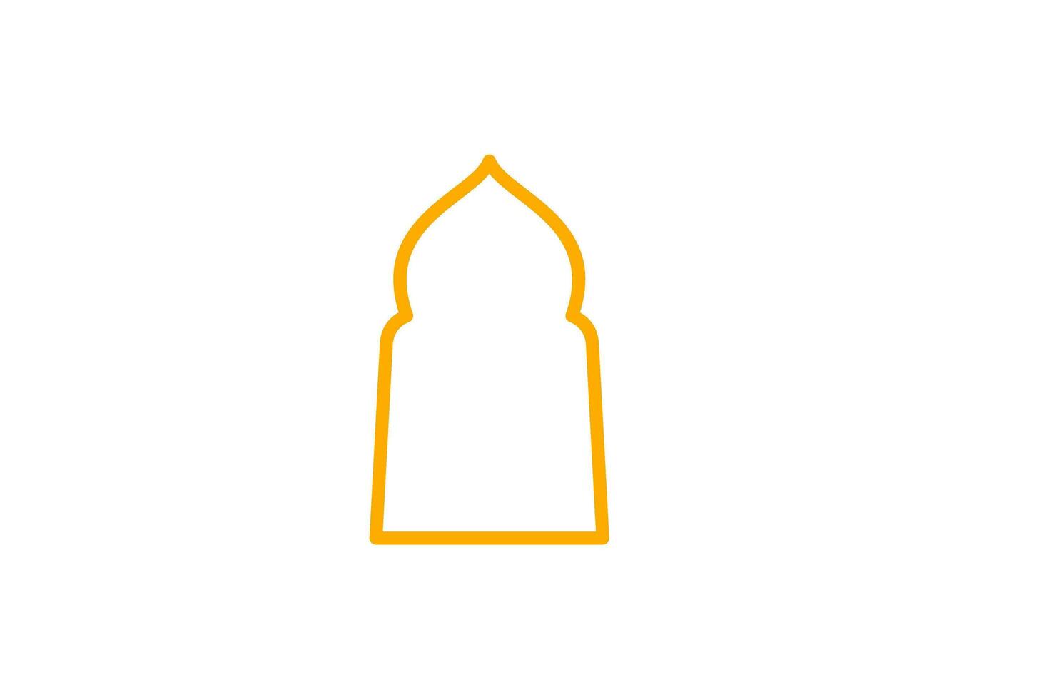 mosque islamic ramadan eid illustration vector