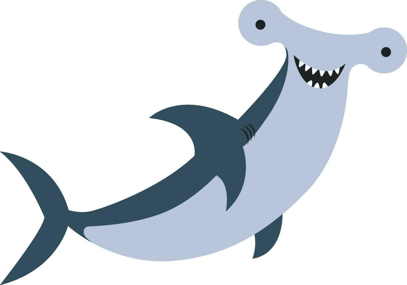 Hammerhead Shark Fish Sea Life Animal vector