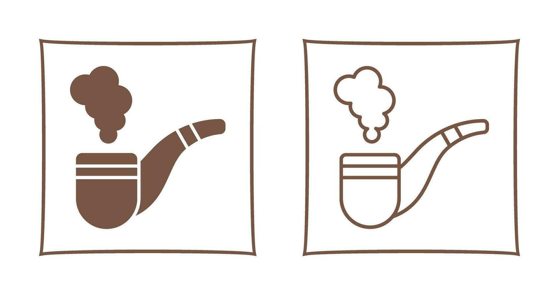 Smoke Pipe Vector Icon