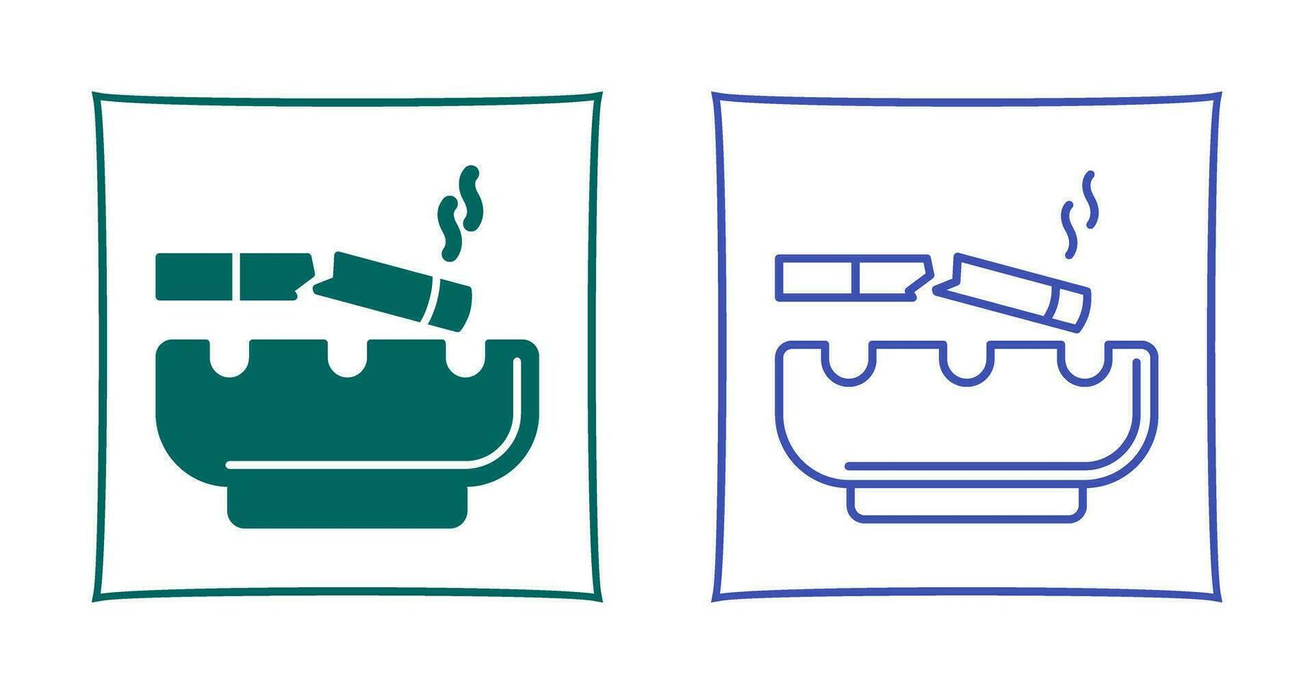 Broken Cigarette Vector Icon
