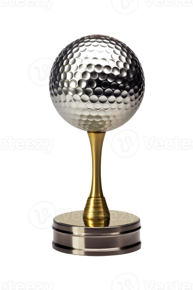 golf trophy, 3d Champion trophy, sports award, Winner prize, champions ...