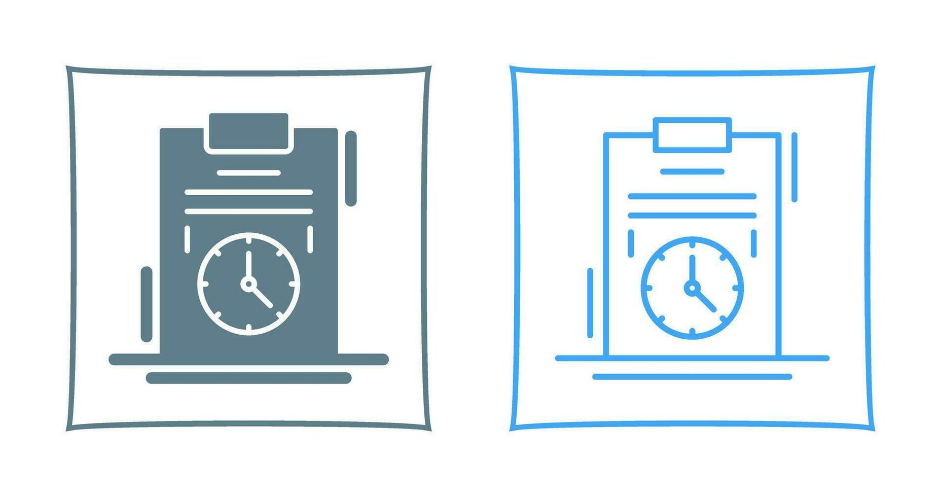 Time Management Vector Icon