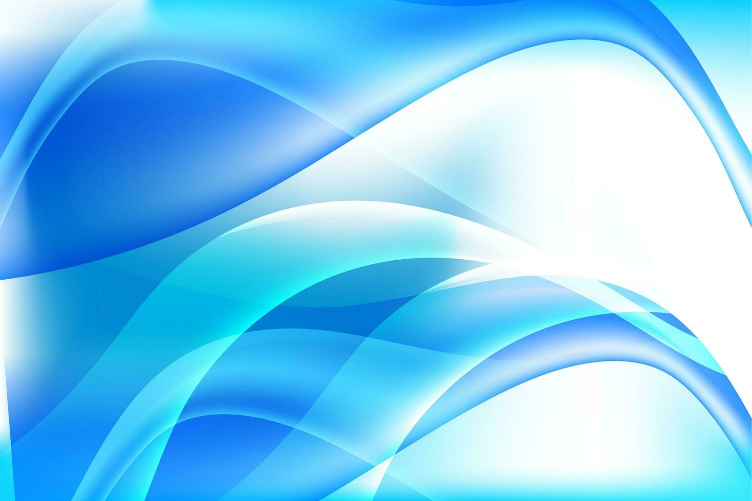 Abstract simple vector image guardian bright colourful cool blue dynamic watercolor creative smooth background photo