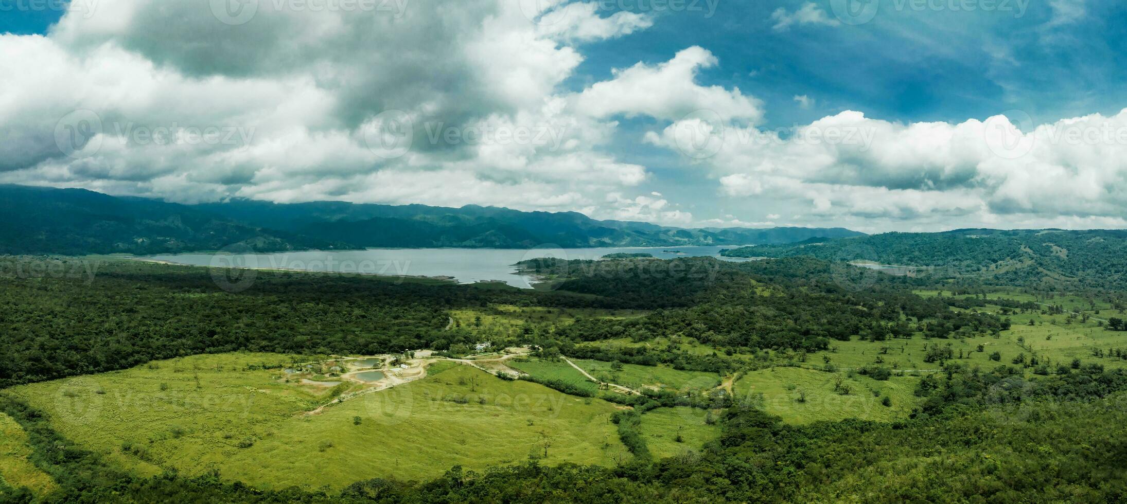 Amazing view of beautiful nature in Costa Rica photo