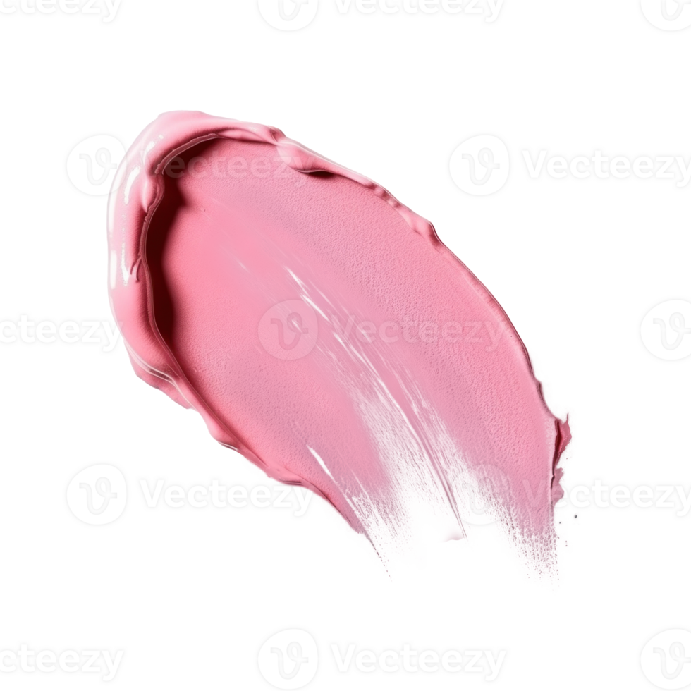 Lipstick smear isolated. Illustration png