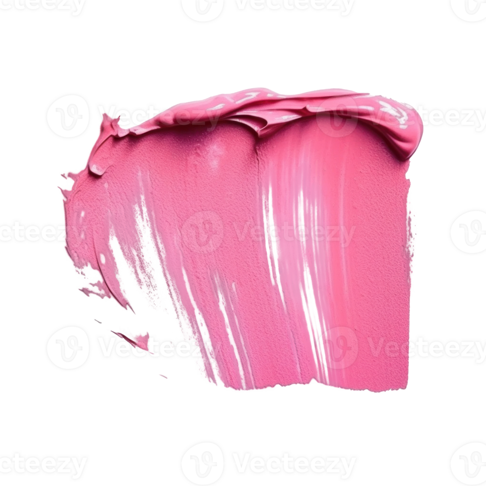 Lipstick smear isolated. Illustration png