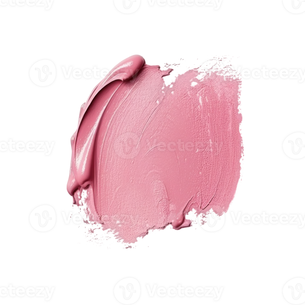 Lipstick smear isolated. Illustration png